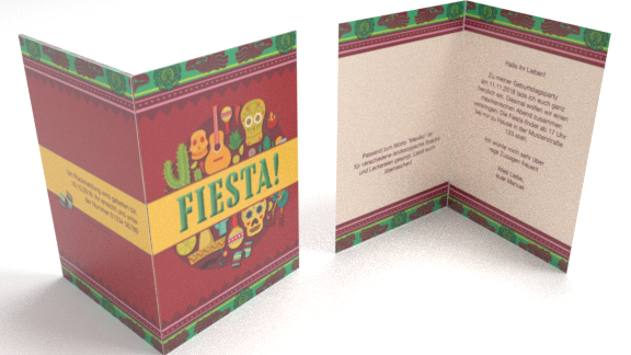 Einladung Fiesta universell